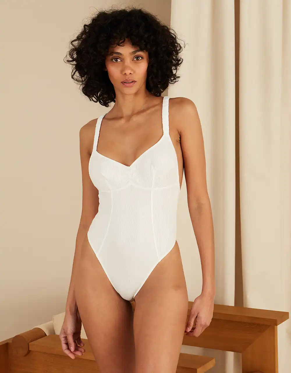 lingerie body Sissi Blanc Virgin 69 € Girls In Paris