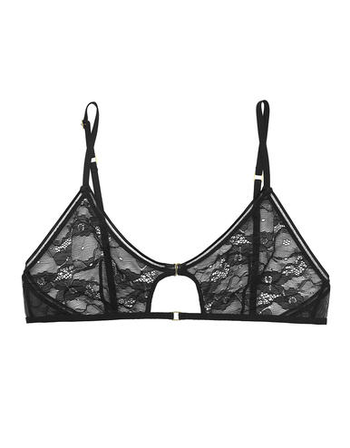 Bra without underwires Noir Forever Norma Girls In Paris - Lingerie & Swim